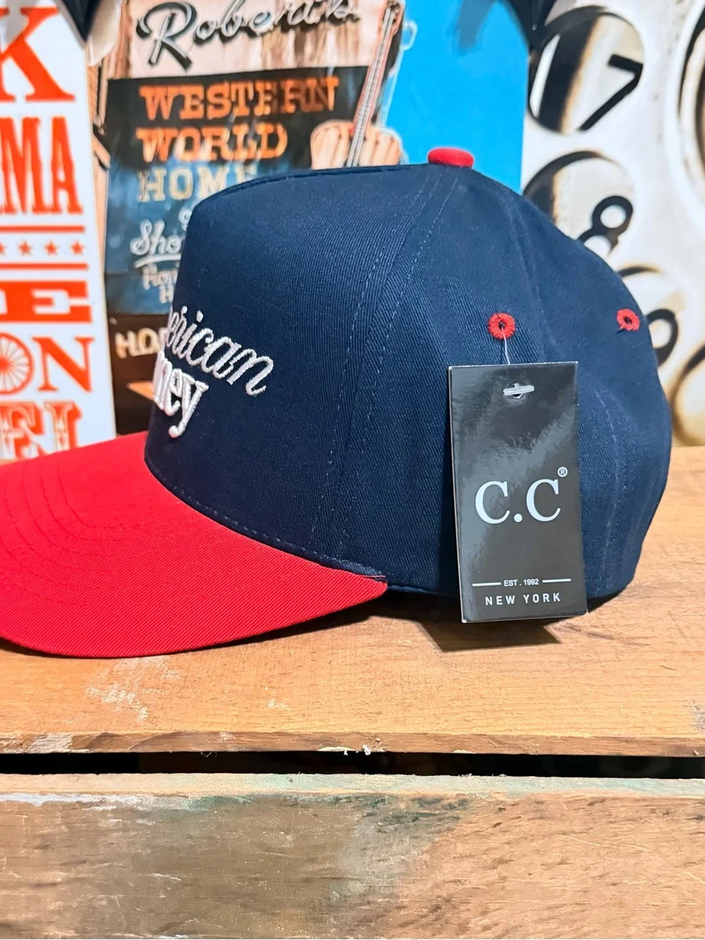 American Honey Embroidered Hat
